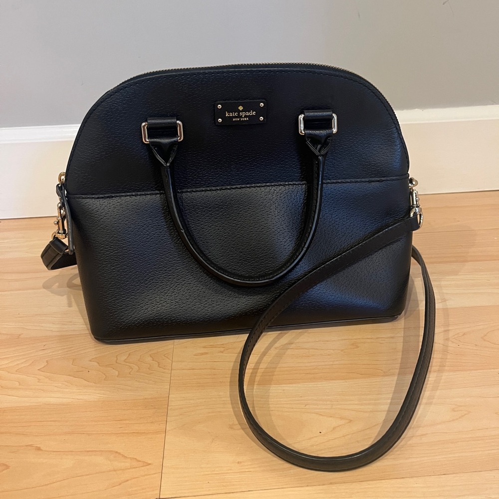 Kate Spade Black Leather Handbag